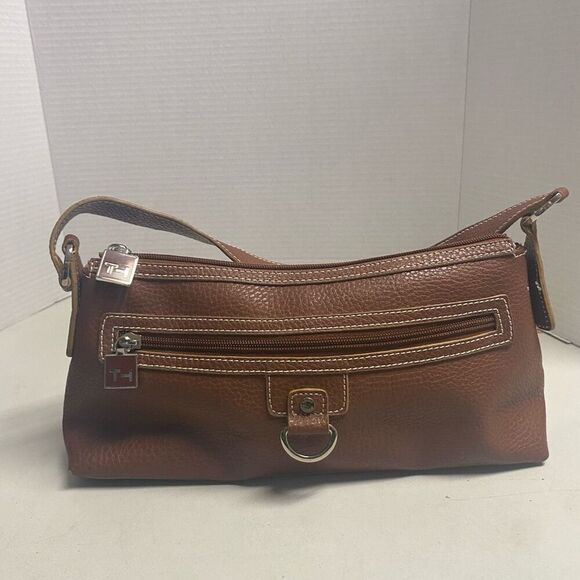 TOMMY HILFIGER Women’s Mini Shoulder Bag Tan 6X3X11.5 - Picture 10 of 12